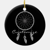 Dream catcher Thunder_Cove Keramisch Ornament (Achterkant)