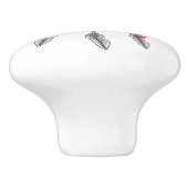 Dream catcher Thunder_Cove Keramische Knop (Zijkant)