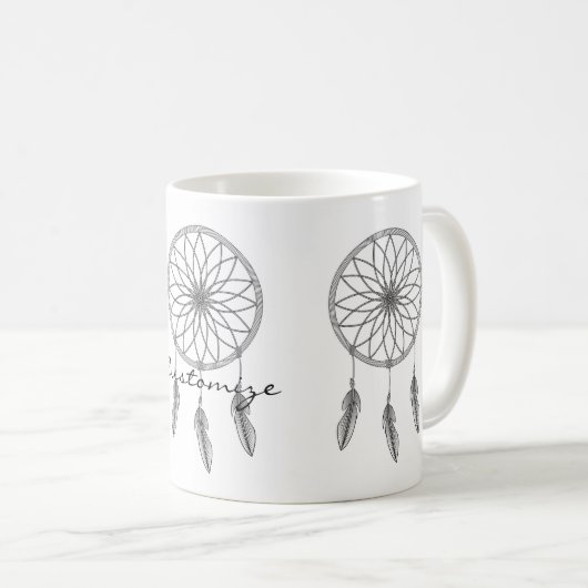 Dream catcher Thunder_Cove Koffiemok (Voorkant rechts)