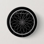 Dream catcher Thunder_Cove Ronde Button 5,7 Cm (Voorkant)