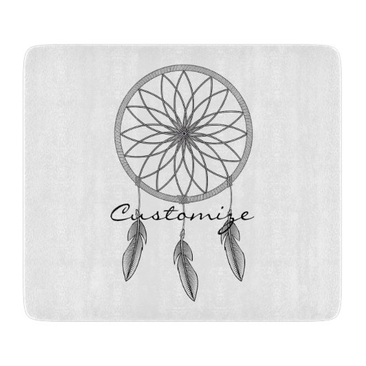 Dream catcher Thunder_Cove Snijplank (Voorkant)