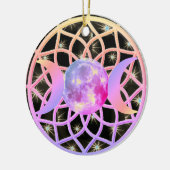 Dream Catcher Triple Goddess Keramisch Ornament (Links)