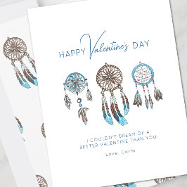 Dream Catcher Valentijn Holiday Kaart