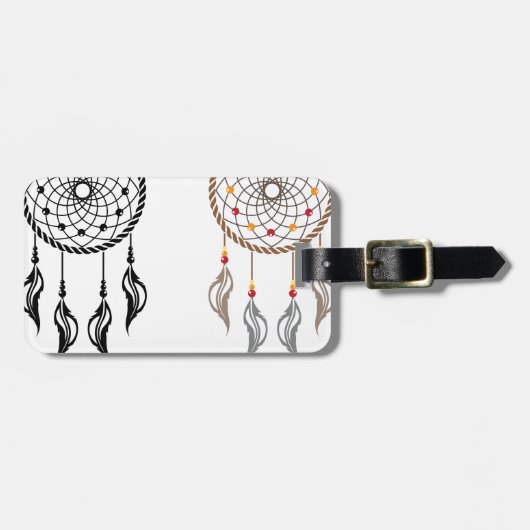 Dream Catcher-vector Bagagelabel (Voorkant horizontaal)
