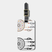 Dream Catcher-vector Bagagelabel (Voorkant verticaal)