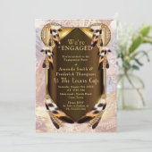 Dream Catcher Verloving Kaart (Staand voorkant)