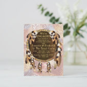 Dream Catcher Verloving Uitnodiging Briefkaart (Staand voorkant)