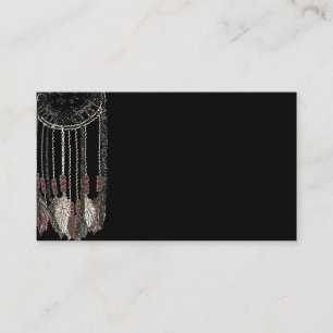 Dream Catcher Veters Water Color Visitekaartjes