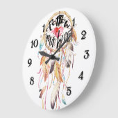 Dream Catcher Volg je hart Grote Klok (Hoek)