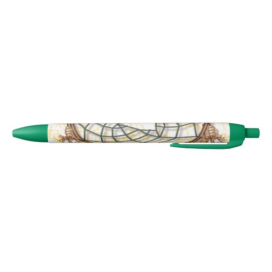 Dream Catcher Webbing Zwarte Inkt Pen (Bodem)