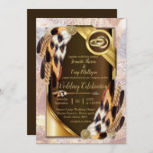 Dream Catcher Wedding Invitation Kaart (Voorkant / Achterkant)