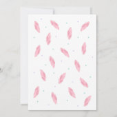 Dream Catcher Wild One 1st Birthday Invitation Kaart (Achterkant)