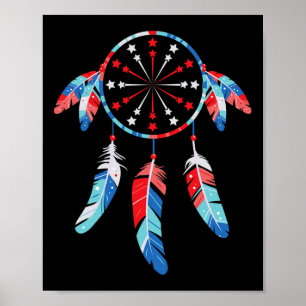 Dream Catcher Wind Chimes 4 juli Poster