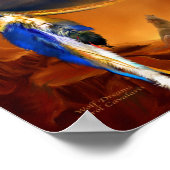 Dream Catcher - Wolf Dreams Art Poster/Print Poster (Hoek)