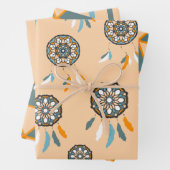 Dream Catcher Wrapping Paper Sheet Set (In situ)