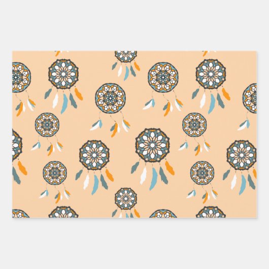 Dream Catcher Wrapping Paper Sheet Set (Voorkant)