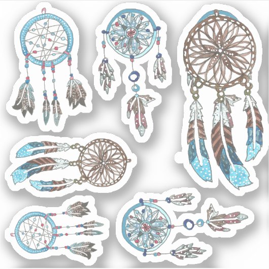 Dream Catchers Set Sticker (Voorkant)