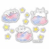 Dream Cats Sticker (Voorkant)