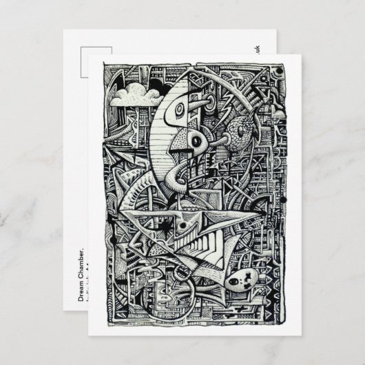 Dream Chamber Briefkaart (Voorkant / Achterkant)