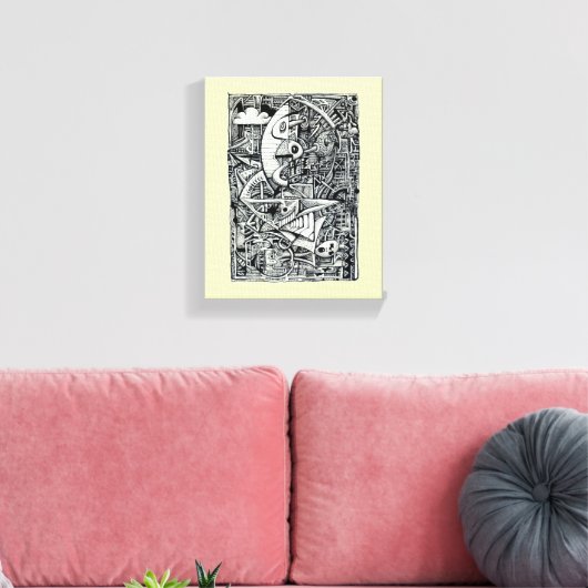 Dream Chamber Canvas Afdruk (Insitu (Woonkamer))