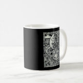 Dream Chamber Coffee Mok (donkere achtergrond) (Voorkant rechts)