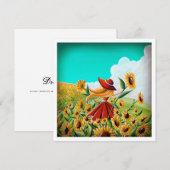 Dream Chaser - Zonnebloem Meisje (Voorkant / Achterkant)