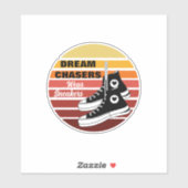 Dream Chasers Draag Sneakers Sticker (Vel)