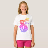 Dream Chasers Gymnastics Logo T-shirt Jia Li (Voorkant volledig)
