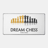 Dream Chess Reflective Chess Set Pineersels Bureaumat (Voorkant)
