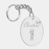 Dream Christmas Keychain (Voorkant Links)