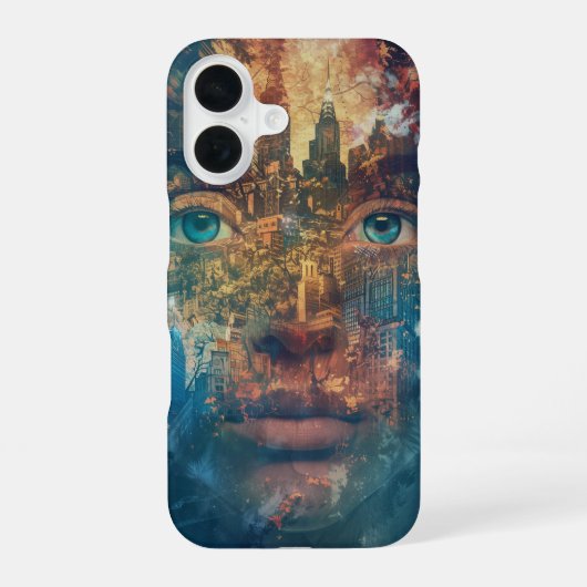 Dream City iPhone 16 Hoesje (Achterkant)