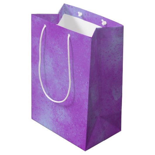 Dream Cloud Effect Gift Bag Medium Cadeauzakje (Achterkant Gekanteld)