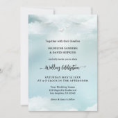 Dream Cloud Nine Angel Wings Wedding Kaart (Voorkant)