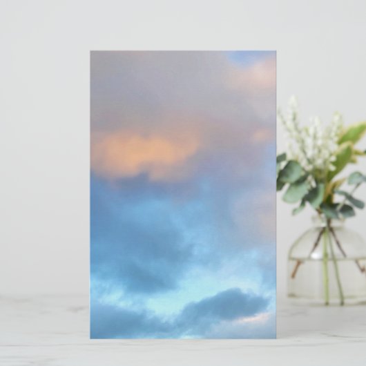 Dream Clouds Briefpapier (Staand voorkant)