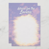 Dream Clouds Lover Advies Kaarten (Voorkant / Achterkant)