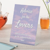 Dream Clouds Lover Advies Teken Reclamebord Met Voetstuk (Insitu)