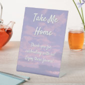 Dream Clouds Lover Favorieten Reclamebord Met Voetstuk (Insitu)