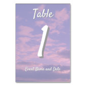 Dream Clouds Lover Theme Kaart (Voorkant)