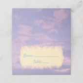 Dream Clouds Lover Theme Plaatskaartje (Buitenkant ongevouwen)