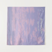 Dream Clouds Lover Trouwtapijt Wandkleed (Voorkant (horizontaal))