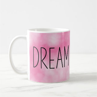 Dream Coffee Tie Dye roze Koffiemok