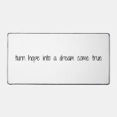 Dream Come True Desk Mat (Voorkant)