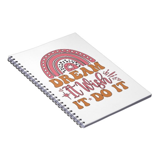 Dream dat het het doet notitieboek (Rechterzijde)