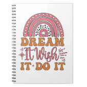Dream dat het het doet notitieboek (Voorkant)