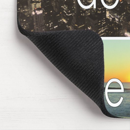 Dream dat het het Motivatie citaat van het Levende Muismat (Hoek)