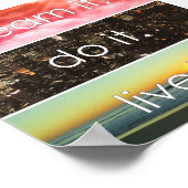 Dream dat het het Motivatie citaat van het Levende Poster (Hoek)