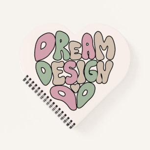 Dream Design Do Hand Lettering Typografie Notitieboek