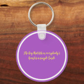 Dream Destination Inspirerend Sleutelhanger (Achterkant)