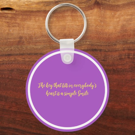 Dream Destination Inspirerend Sleutelhanger (Achterkant)