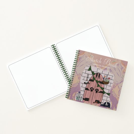 Dream Deurflate Tale Tale Drach Book Notitieboek (Binnen)